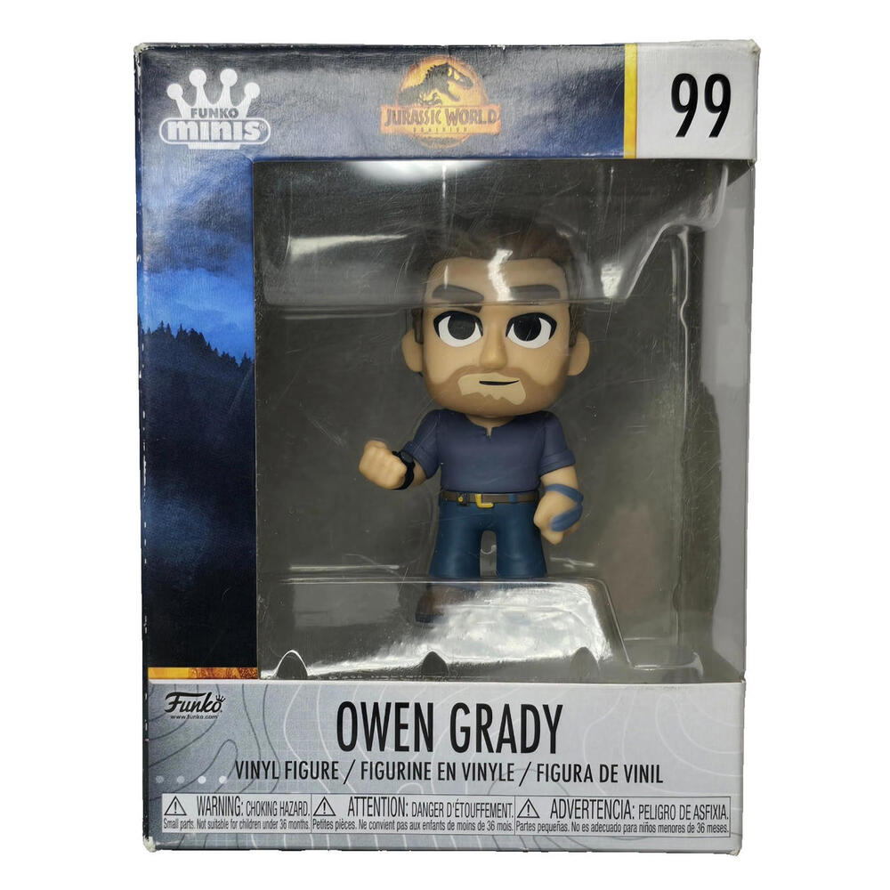 FUNKO MINIS‎ JURASSIC WORLD  "OWEN GRADY"  #99 NEW IN BOX